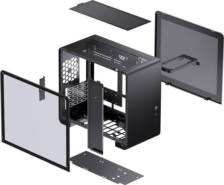 Jonsbo U4 Mini TG hind ja info | Arvutikorpused | hansapost.ee