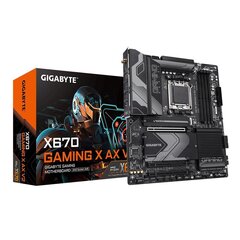 Gigabyte X670 Gaming X AX V2 (X670GAMINGXAXV2) hind ja info | Emaplaadid | hansapost.ee