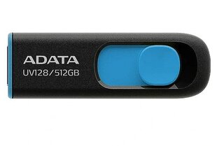 Adata AUV128 512GB цена и информация | USB накопители данных | hansapost.ee