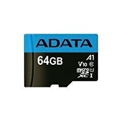 ADATA Premier UHS-I 64 GB, MicroSDXC, Fl hind ja info | Mälukaardid mobiiltelefonidele | hansapost.ee