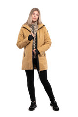 Luhta женская зимняя парка ALAHOVI, светло-коричневый цвет цена и информация | Женские куртки | hansapost.ee