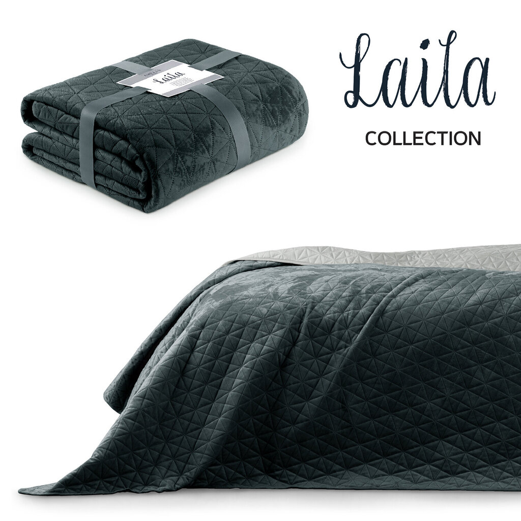 Kahepoolne voodikate AmeliaHome Laila, 170x210 cm цена и информация | Pleedid, voodikatted ja päevatekid | hansapost.ee