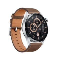 Huawei Watch GT 3 Classic Brown Leather цена и информация | Смарт-часы (smartwatch) | hansapost.ee