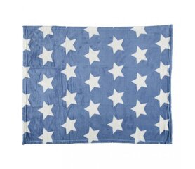 Детское одеяло Little Stars Blue 75x100 см цена и информация | Покрывала, пледы | hansapost.ee