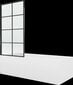 Vann Mexen Vega viimistluse ja klaasseinaga, 180x80 cm + 70 cm, white+I/swing/black grid hind ja info | Vannid | hansapost.ee