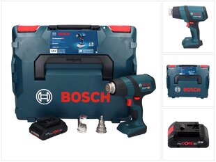 Профессиональный пистолет горячего воздуха Bosch GHG 18V-50 18В, с аккумулятором и без зарядного устройства цена и информация | Строительные фены | hansapost.ee