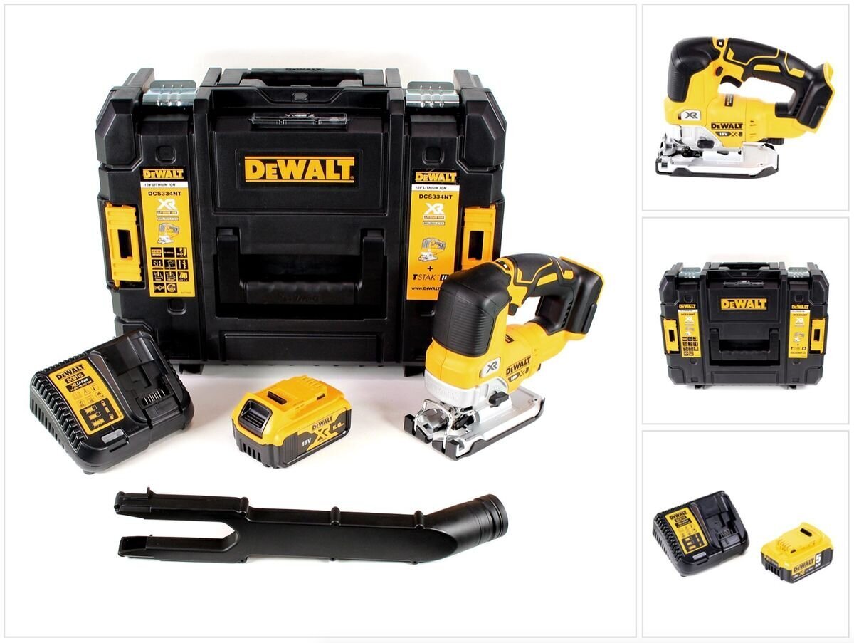 Akusaag DeWalt DCS 334 P1 цена и информация | Elektrilised saed, ketassaed ja tarvikud | hansapost.ee