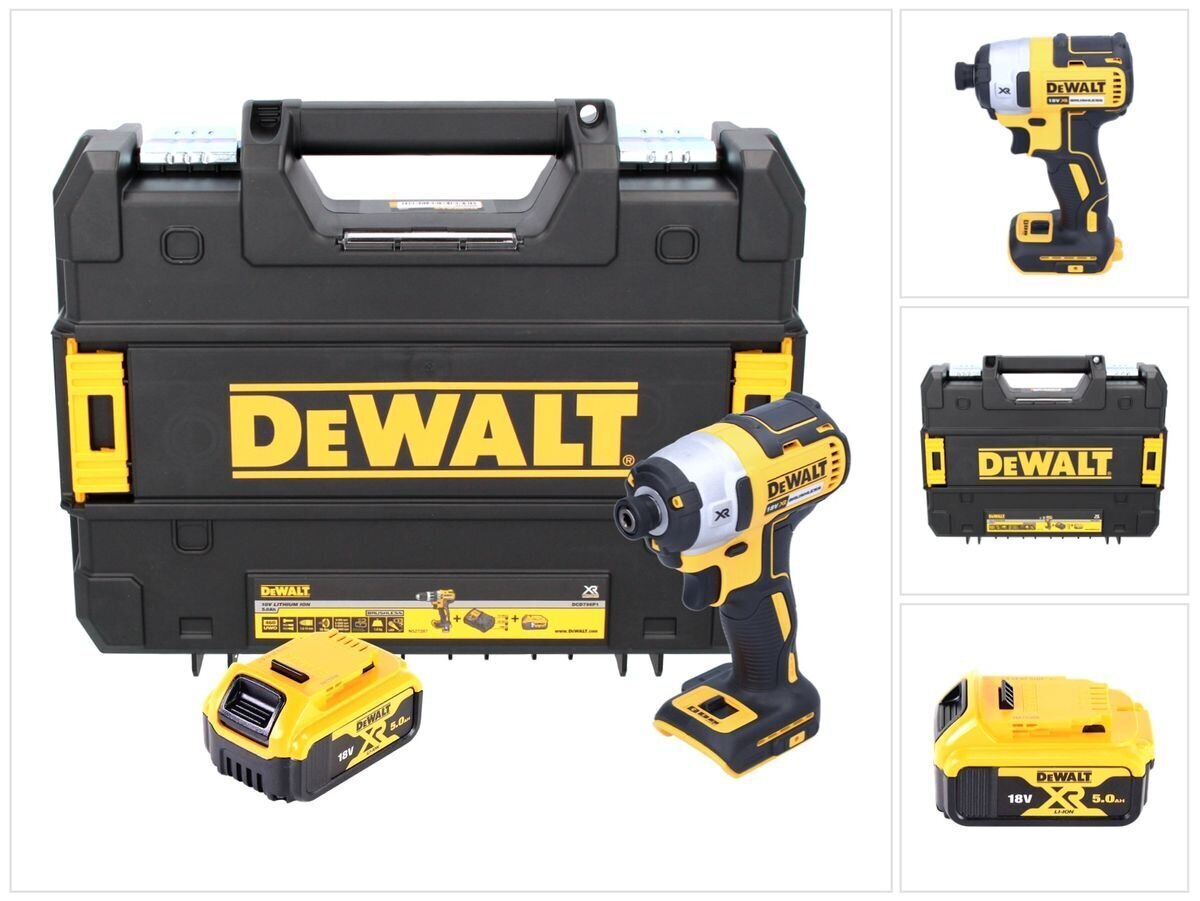 Juhtmeta löökjuht DeWalt DCF 887 NT hind ja info | Akutrellid, puurid ja kruvikeerajad | hansapost.ee