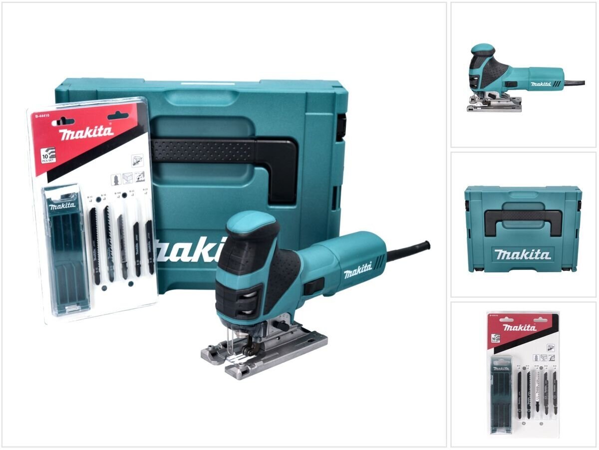 Pendliga saeleht Makita 4351 FCTJ 720 W + 16x saeleht + Makpac hind ja info | Elektrilised saed, ketassaed ja tarvikud | hansapost.ee