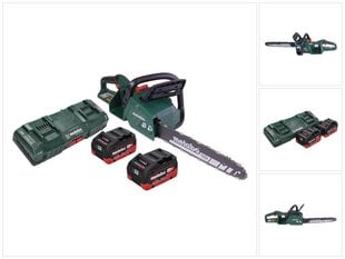 Aku kettsaag Metabo MS 36-18 LTX BL 40 36 V (2x 18 V) 40 cm 22 m/s + 2x aku 8,0 Ah + topeltlaadija hind ja info | Elektrilised saed, ketassaed ja tarvikud | hansapost.ee