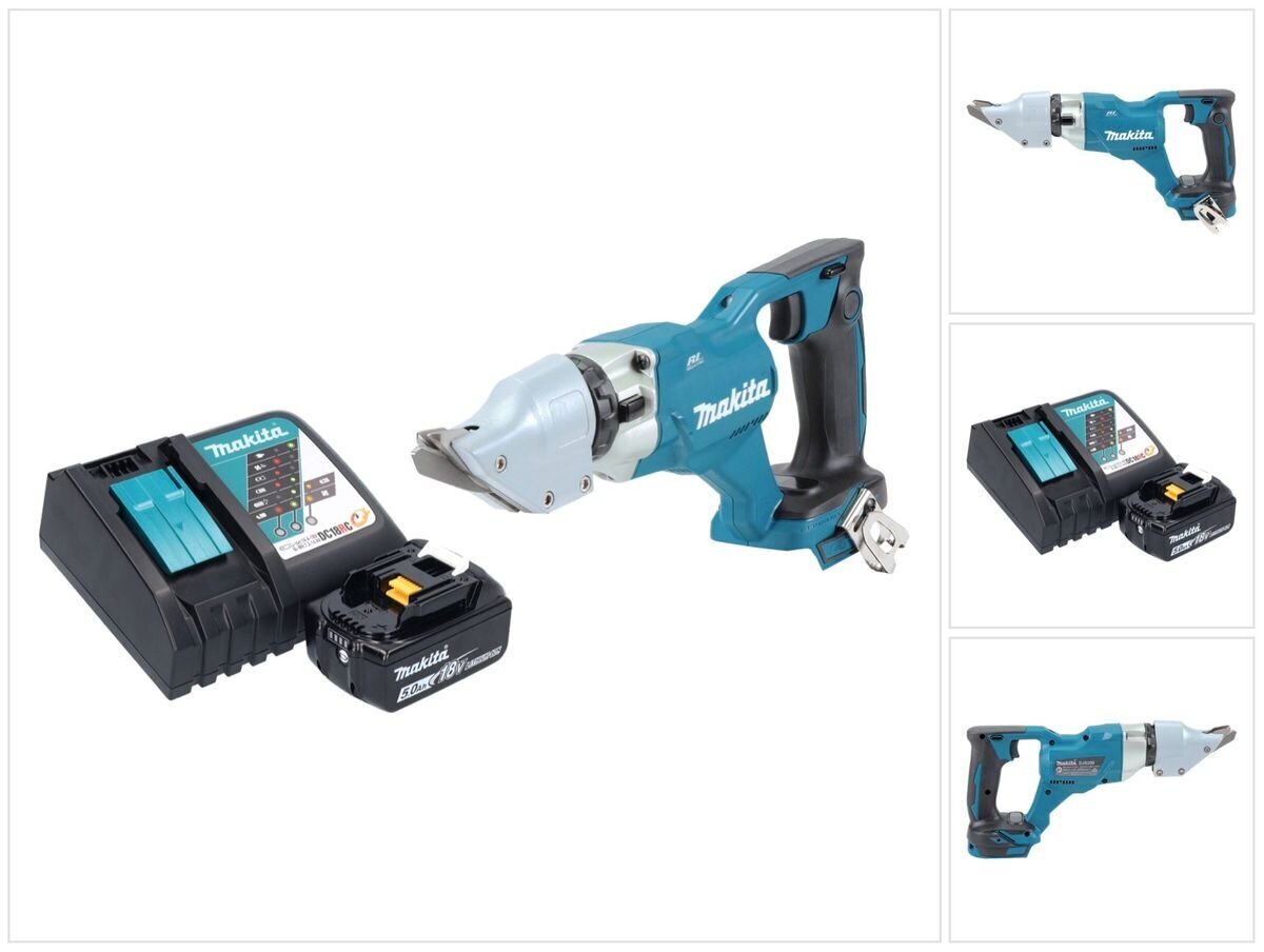 Akuplekikäärid Makita DJS 200 RT1 18 V 2,0 mm + 1x aku 5,0 Ah + laadija hind ja info | Elektrilised saed, ketassaed ja tarvikud | hansapost.ee