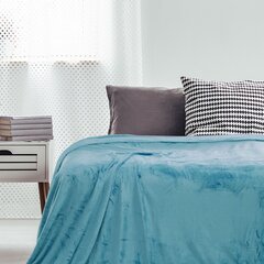 Mikrofiiber pleed MIC Turquoise, 160x210 cm hind ja info | Pleedid, voodikatted ja päevatekid | hansapost.ee