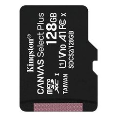 Kingston MicroSDXC 128GB Canvas Select Plus 100R цена и информация | Карты памяти для телефонов | hansapost.ee
