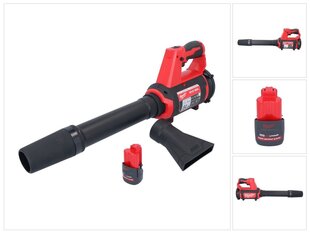 Аккумуляторная воздуходувка Milwaukee M12 BBL-251 12 В + 1х аккумулятор 2,5 Ач - без зарядного блока цена и информация | Строительные фены | hansapost.ee