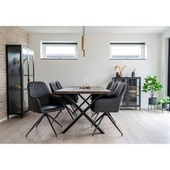 Обеденный стул Harbo, темно-серый цена и информация | Стулья для кухни и столовой | hansapost.ee