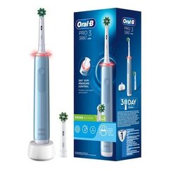 ORAL B Электрическая зубная щетка PRO 3 3000 Sensitive e Clean White цена и информация | Электрические зубные щетки | hansapost.ee