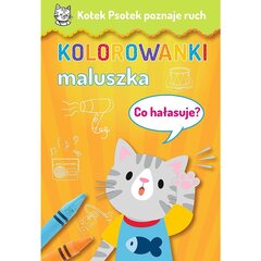 книги для детей котенок знает движение - что такое шум? цена и информация | Книжки - раскраски | hansapost.ee
