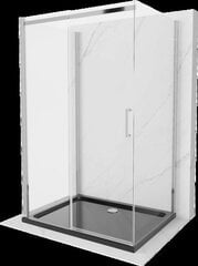 Kolmeseinaline dušikabiin Mexen Omega 140 x 100 cm hind ja info | Dušikabiinid | hansapost.ee