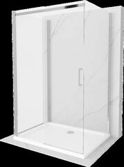 Kolmeseinaline dušikabiin Mexen Omega 140 x 80 cm hind ja info | Dušikabiinid | hansapost.ee