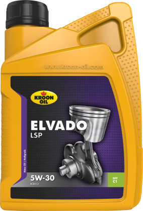 Õli KROON-OIL Elvado LSP 5W-30, 1L цена и информация | Mootoriõlid | hansapost.ee