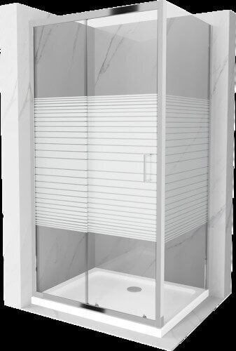 Dušikabiin Mexen Apia koos aluse ja sifooniga, poolmatt, 140 x 100 cm hind ja info | Dušikabiinid | hansapost.ee
