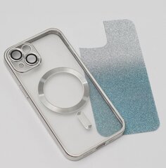 Mocco Glitter Chrome MagSafe Case Силиконовый Чехол для Apple iPhone 15 цена и информация | Чехлы для телефонов | hansapost.ee