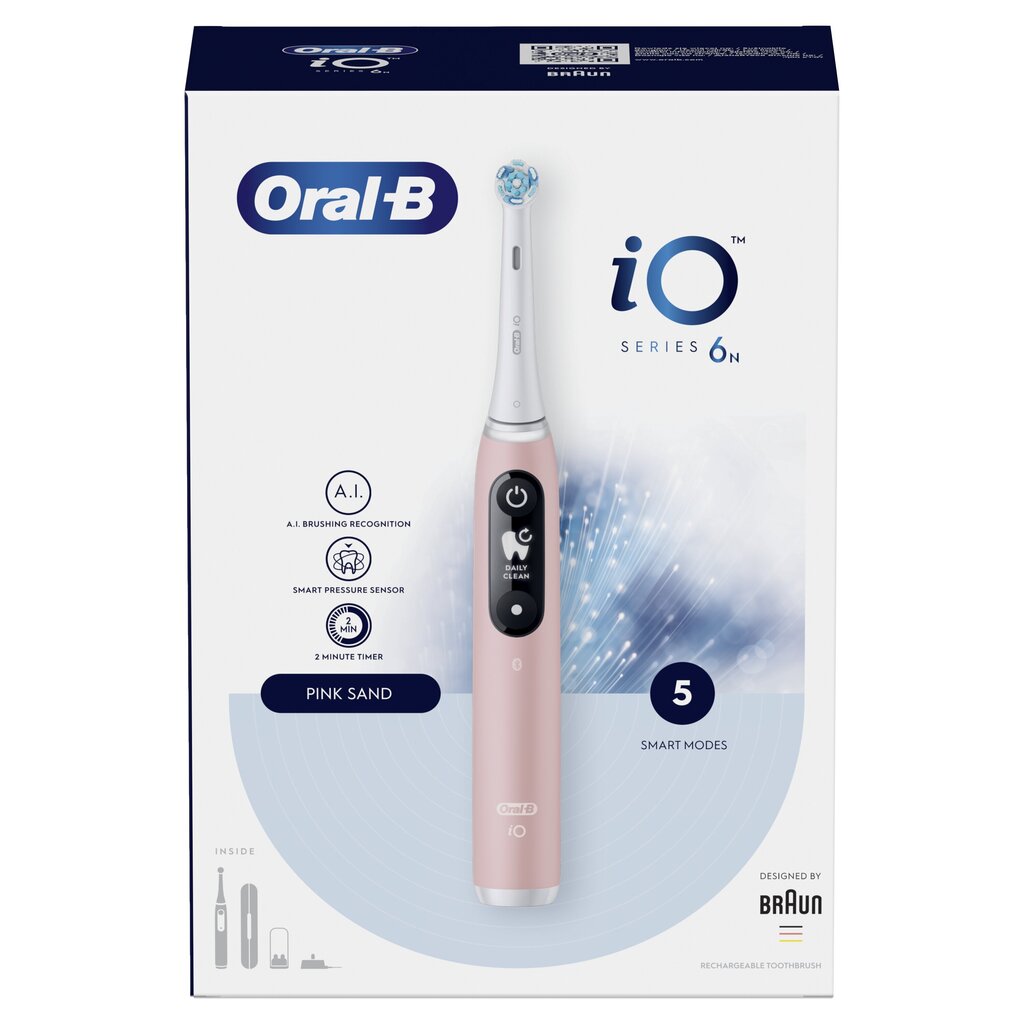 Oral-B iO Series 6 white hind ja info | Elektrilised hambaharjad | hansapost.ee