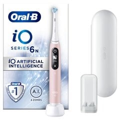 Oral-B iO Series 6 pink цена и информация | Электрические зубные щетки | hansapost.ee