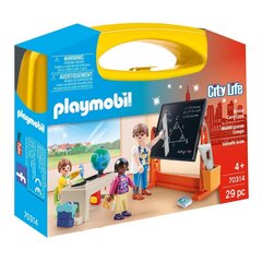 70314 PLAYMOBIL® City Life Koolikohver, 29 tk цена и информация | Конструкторы и кубики | hansapost.ee