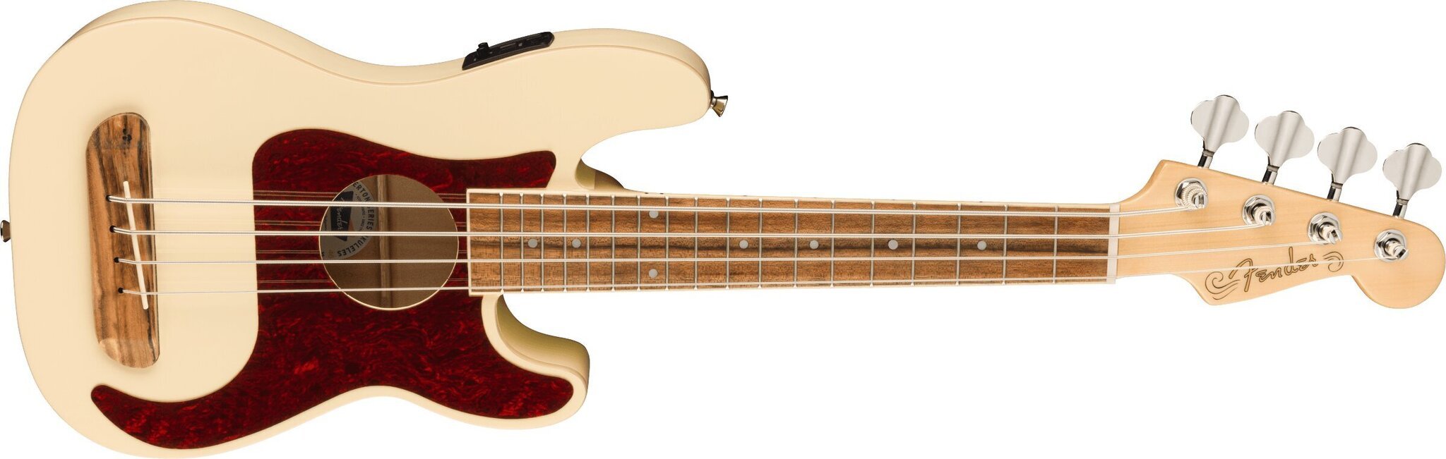 Elektroakustiline bassukulele Fender Fullerton Precision Olympic White цена и информация | Kitarrid | hansapost.ee