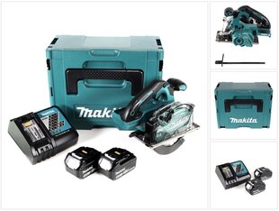 Аккумуляторная циркулярная пила Makita DCS 553 RMJ 18V 150 мм с аккумулятором и зарядным устройством цена и информация | Пилы, циркулярные станки | hansapost.ee