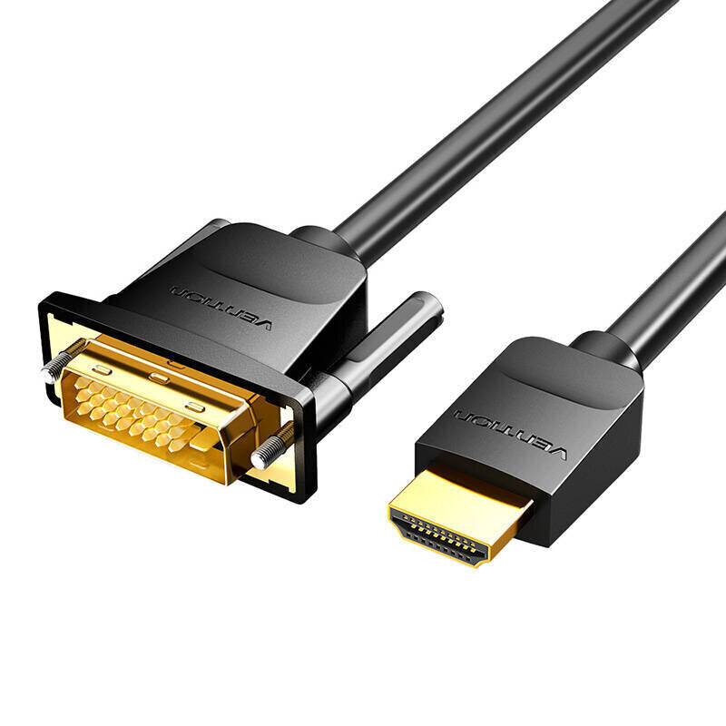 Vention ABFBF, HDMI - DVI, 1 m hind ja info | Juhtmed ja kaablid | hansapost.ee