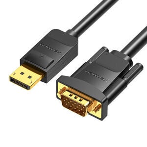 Vention HBLBI, DisplayPort - VGA, 3 m цена и информация | Juhtmed ja kaablid | hansapost.ee