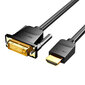 Vention ABFBJ, HDMI - DVI, 5 m hind ja info | Juhtmed ja kaablid | hansapost.ee