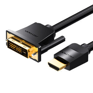 Vention ABFBJ, HDMI - DVI, 5 m цена и информация | Juhtmed ja kaablid | hansapost.ee