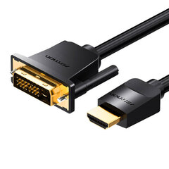 Vention ABFBJ, HDMI - DVI, 5 м цена и информация | Кабели и провода | hansapost.ee