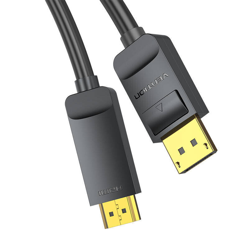 Vention HAGBI, DisplayPort - HDMI, 3 m цена и информация | Juhtmed ja kaablid | hansapost.ee