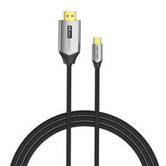 Vention CRBBG, USB-C - HDMI, 1,5 м цена и информация | Кабели и провода | hansapost.ee