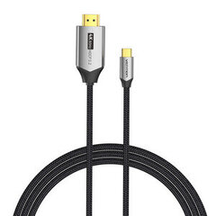 Vention CRBBF, USB-C - HDMI, 1 m hind ja info | Juhtmed ja kaablid | hansapost.ee