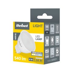 Светодиодная лампа Rebel 6Вт MR16 3000К 12В цена и информация | Фонарики, прожекторы | hansapost.ee
