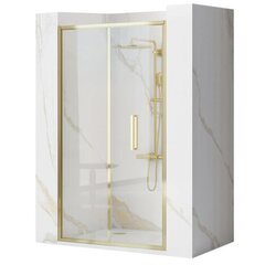 Dušo durys REA Rapid Fold Gold, 100 cm цена и информация | Душевые двери и стены | hansapost.ee