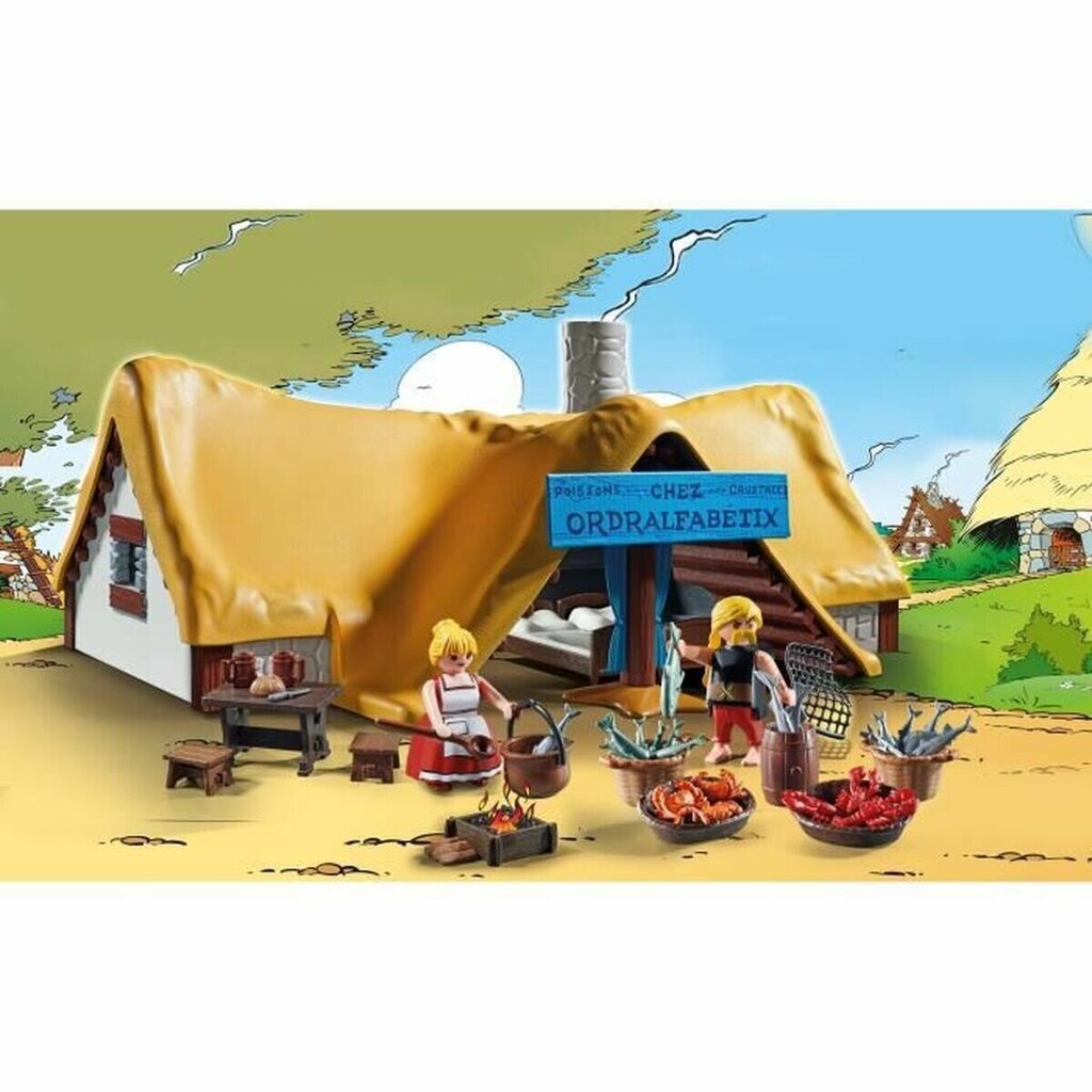 71266 PLAYMOBIL® Astérix: Ordralfabetix Hut, 73 d. hind ja info | Klotsid ja konstruktorid | hansapost.ee