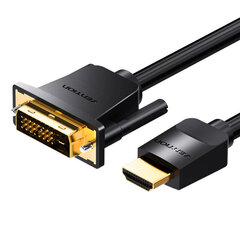 Vention ABFBH, HDMI - DVI, 2 м цена и информация | Кабели и провода | hansapost.ee