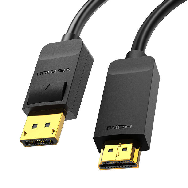 Vention HAGBH, DisplayPort - HDMI, 2 m цена и информация | Juhtmed ja kaablid | hansapost.ee