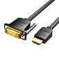 Vention ABFBG, HDMI - DVI, 1.5 m hind ja info | Juhtmed ja kaablid | hansapost.ee