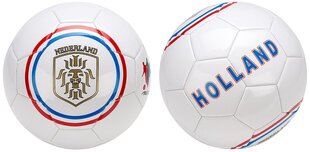 Футбольный мяч Avento Euro Triumph, белый/синий цена и информация | Футбольные мячи | hansapost.ee