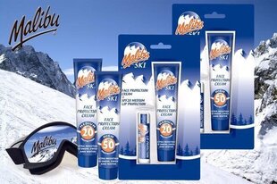 Kosmeetikakomplekt Malibu Ski: huulepalsam 4 g + näokreem 40 ml hind ja info | Huulekosmeetika | hansapost.ee