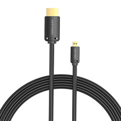 Vention AGIBG, HDMI-D, 1,5 м цена и информация | Кабели и провода | hansapost.ee