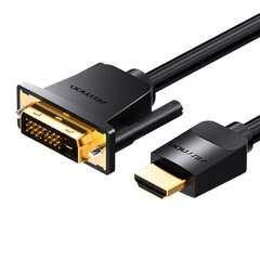 Vention ABFBI, HDMI - DVI, 3 м цена и информация | Кабели и провода | hansapost.ee