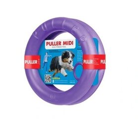 Резиновое кольцо для собак Puller, фиолетовое, 2 шт. цена и информация | Игрушки для собак | hansapost.ee
